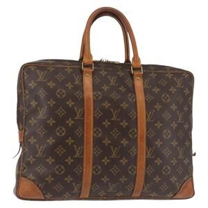 LOUIS VUITTON Monogram Porte Documents Voyage Business Bag M53361 LV Auth 143539